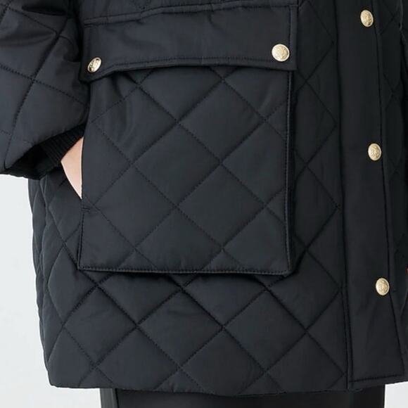 NWT J.Crew Heritage Quilted Barn Jacket with PrimaLoft Size 3X - Picture 4 of 7